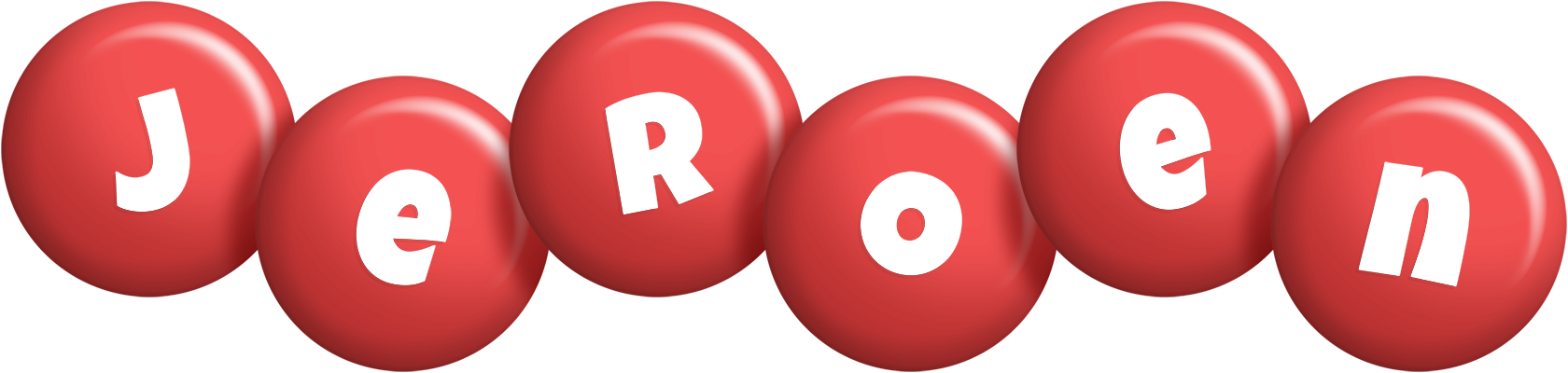 Jeroen candy-red logo