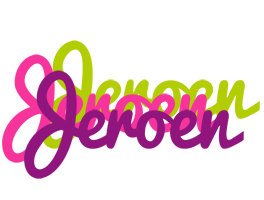Jeroen flowers logo