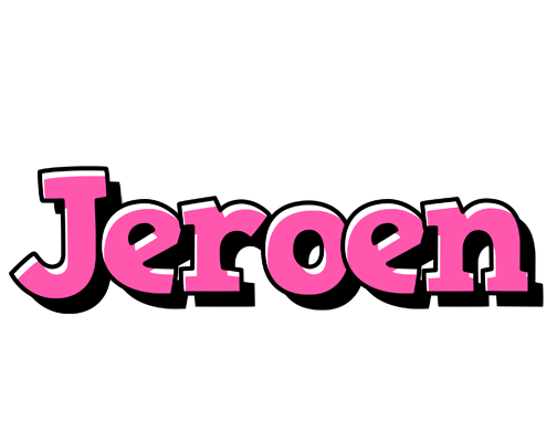Jeroen girlish logo