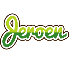 Jeroen golfing logo