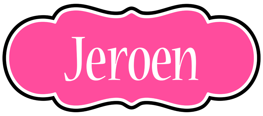 Jeroen invitation logo
