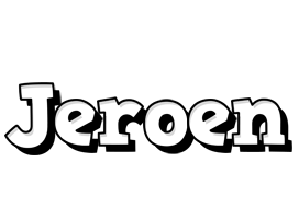 Jeroen snowing logo