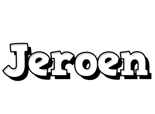 Jeroen snowing logo
