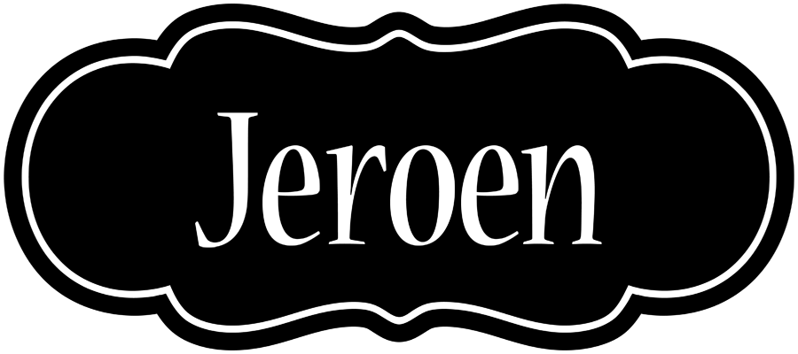Jeroen welcome logo