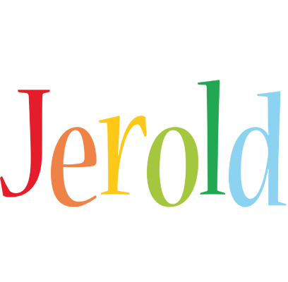 Jerold birthday logo
