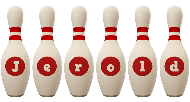 Jerold bowling-pin logo