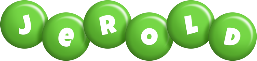 Jerold candy-green logo