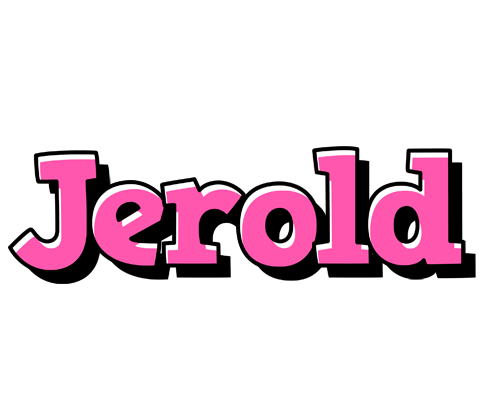 Jerold girlish logo