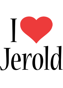 Jerold i-love logo