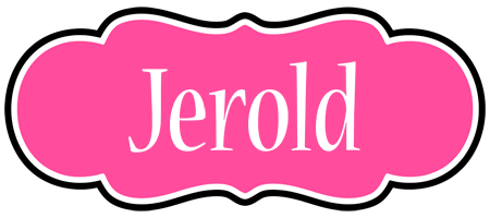 Jerold invitation logo