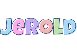 Jerold pastel logo