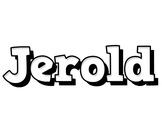 Jerold snowing logo
