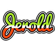 Jerold superfun logo