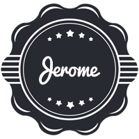 Jerome badge logo