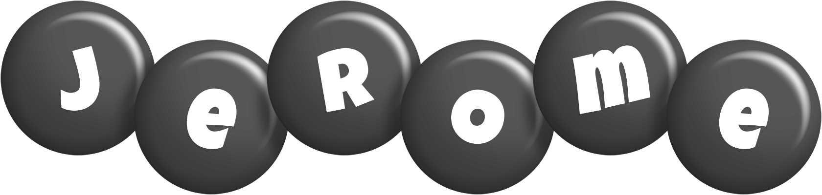 Jerome candy-black logo