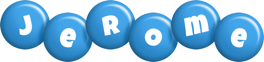 Jerome candy-blue logo