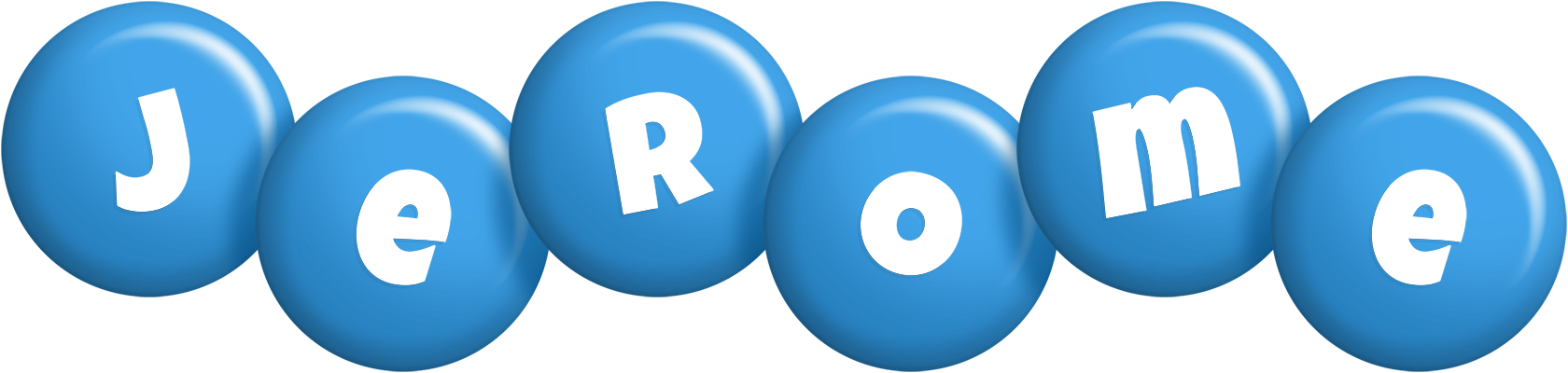 Jerome candy-blue logo