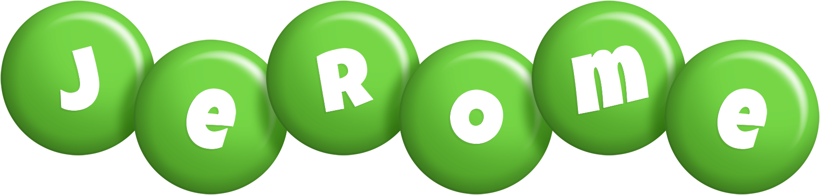 Jerome candy-green logo