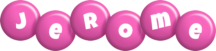 Jerome candy-pink logo