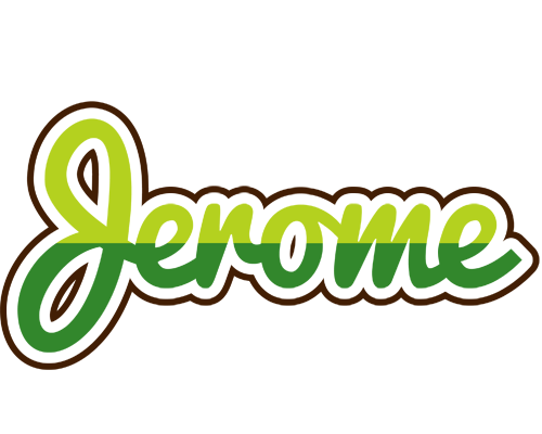 Jerome golfing logo