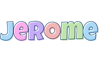 Jerome pastel logo