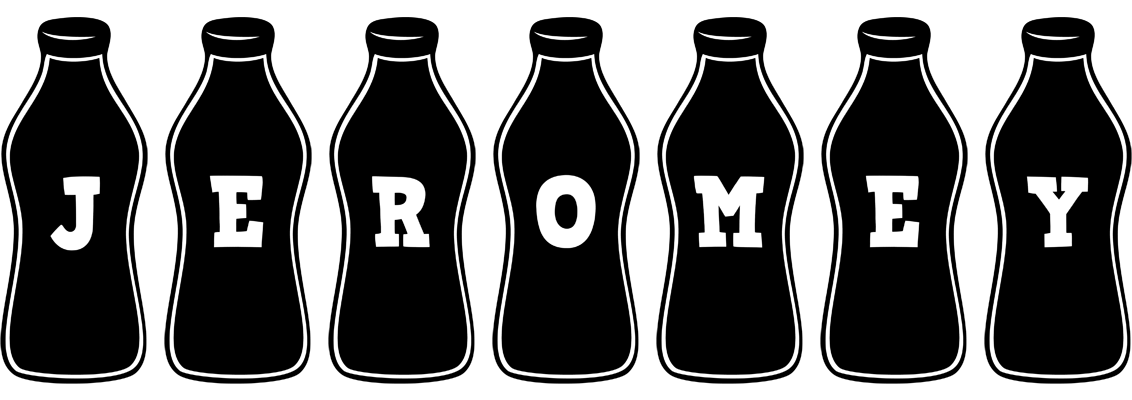 Jeromey bottle logo