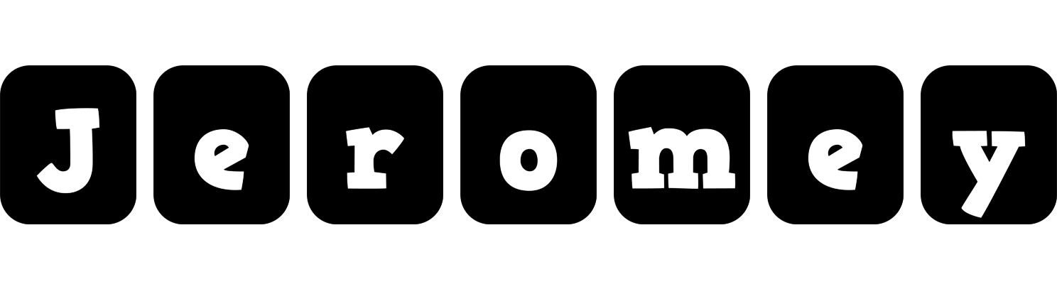 Jeromey box logo