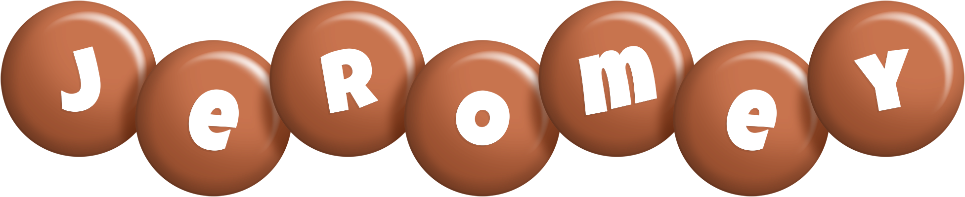 Jeromey candy-brown logo