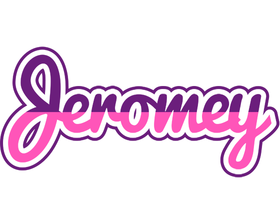 Jeromey cheerful logo