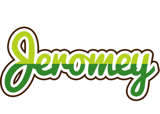 Jeromey golfing logo