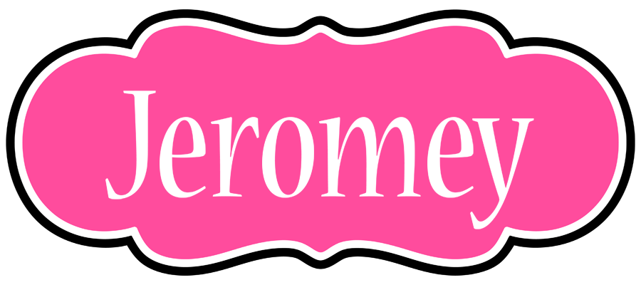 Jeromey invitation logo