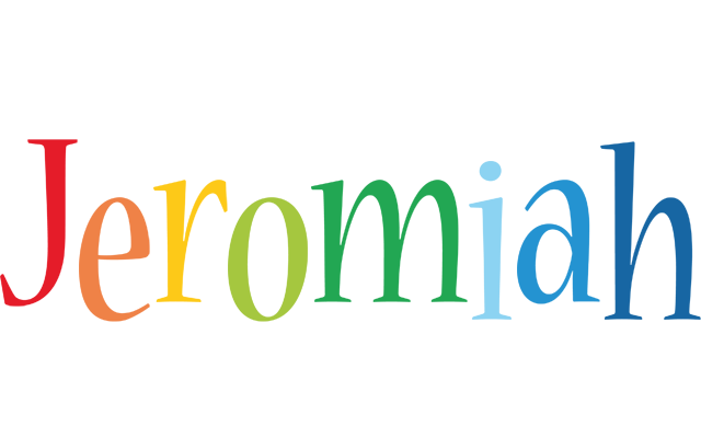 Jeromiah birthday logo