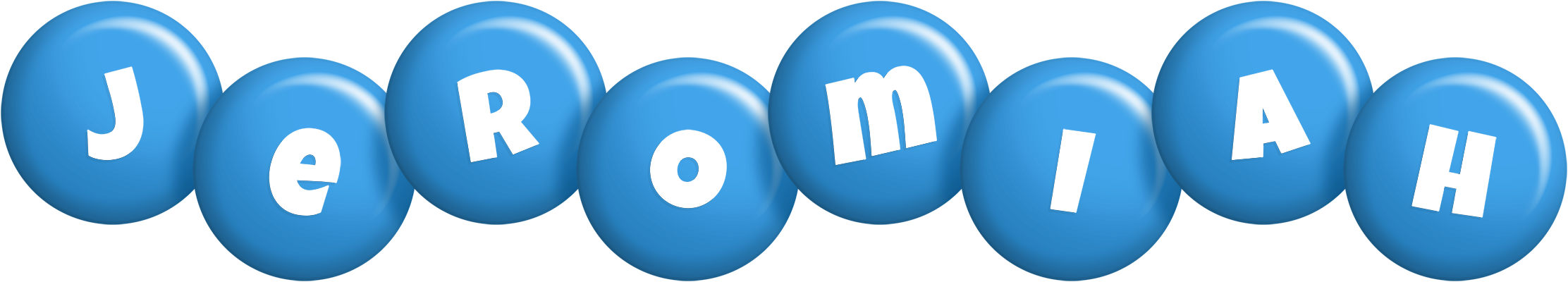 Jeromiah candy-blue logo