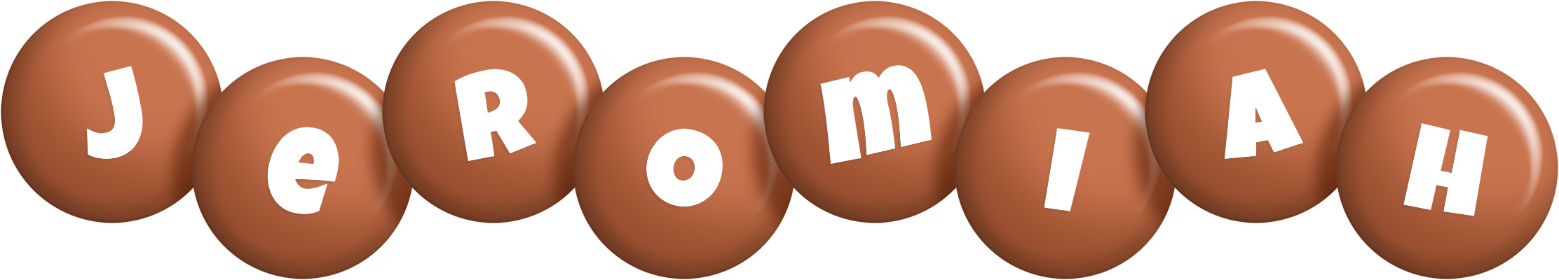 Jeromiah candy-brown logo
