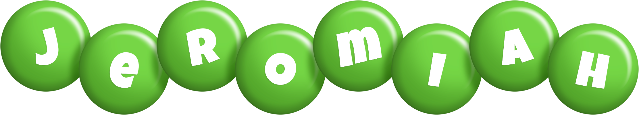 Jeromiah candy-green logo
