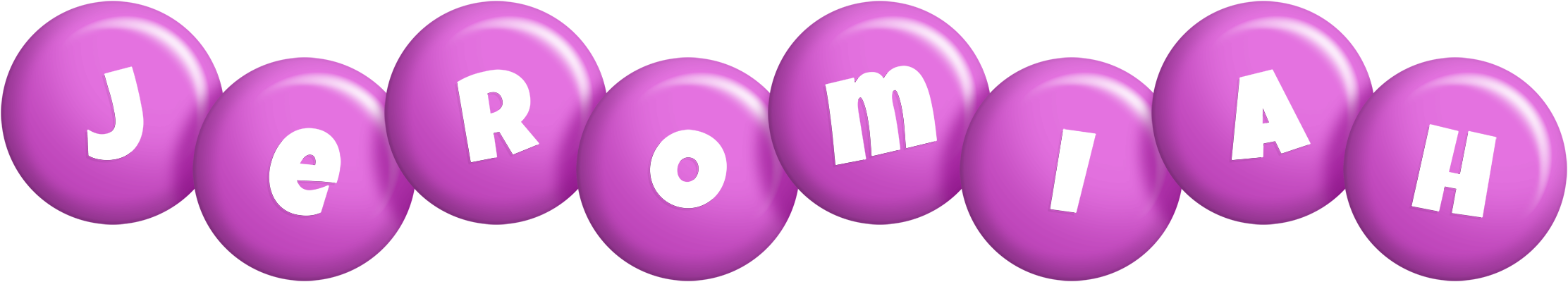 Jeromiah candy-purple logo
