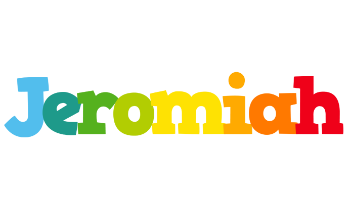 Jeromiah rainbows logo