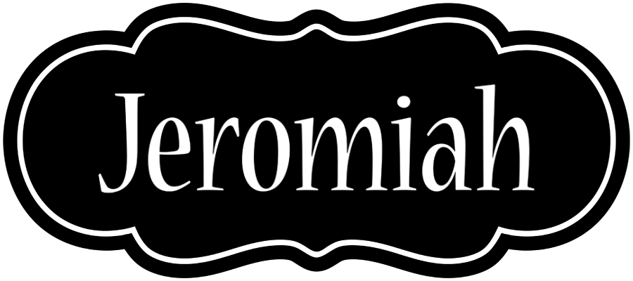 Jeromiah welcome logo