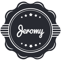 Jeromy badge logo