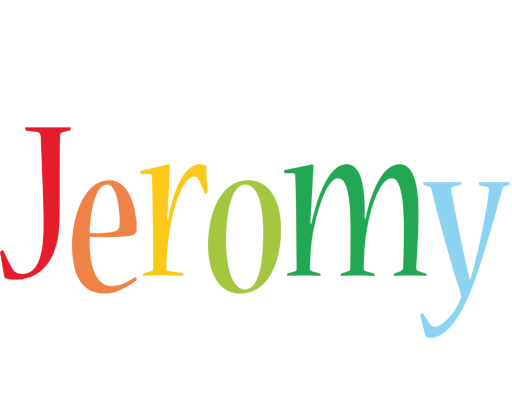 Jeromy birthday logo