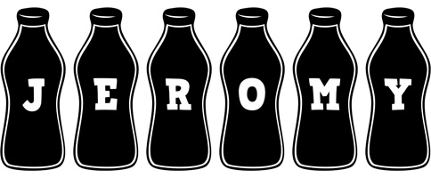 Jeromy bottle logo