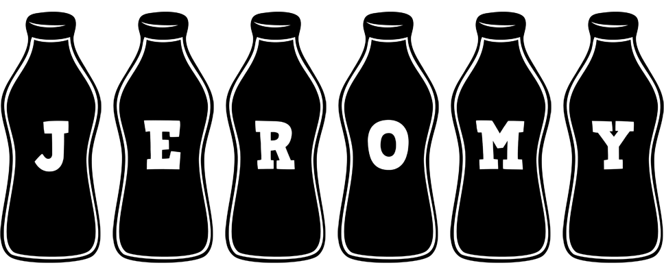 Jeromy bottle logo