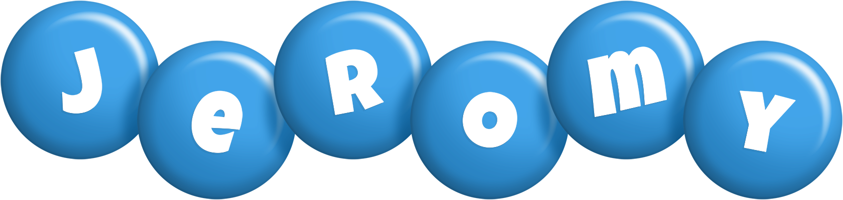Jeromy candy-blue logo