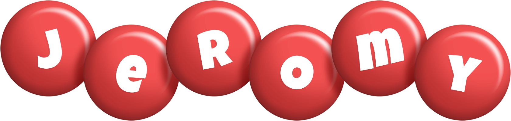 Jeromy candy-red logo