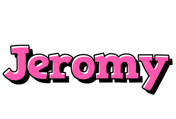 Jeromy girlish logo