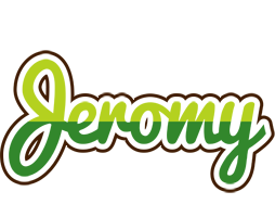 Jeromy golfing logo