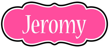 Jeromy invitation logo