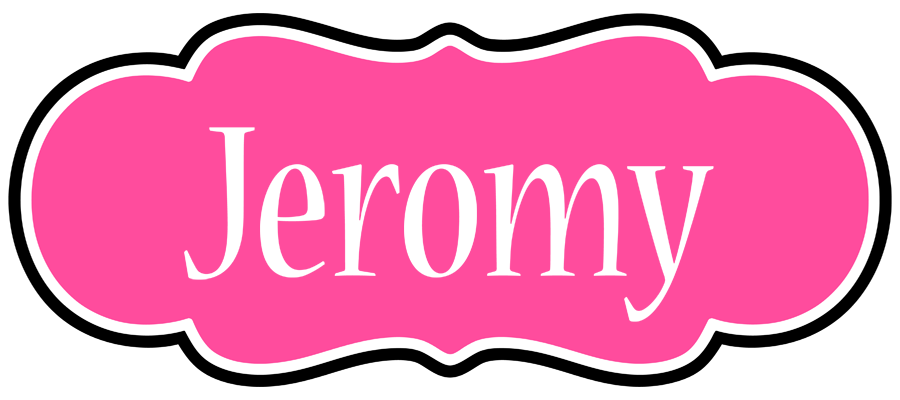Jeromy invitation logo