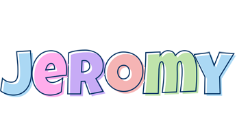 Jeromy pastel logo