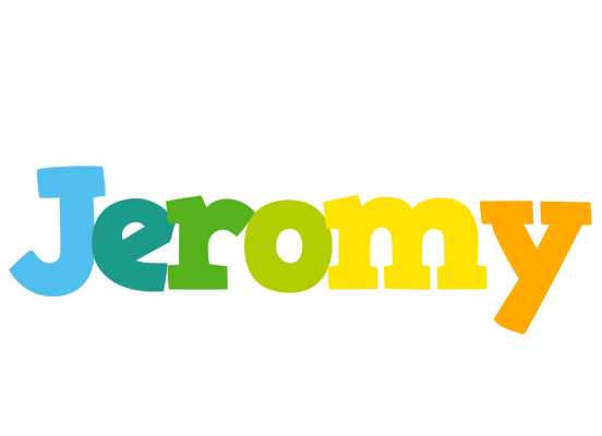 Jeromy rainbows logo